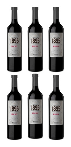 Vino Tinto 1895 Colección Malbec Bodega Norton Pack X6