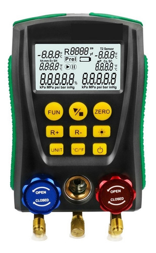 Juego De Medidores De Refrigeración 0-6000 Kpa Medidor De