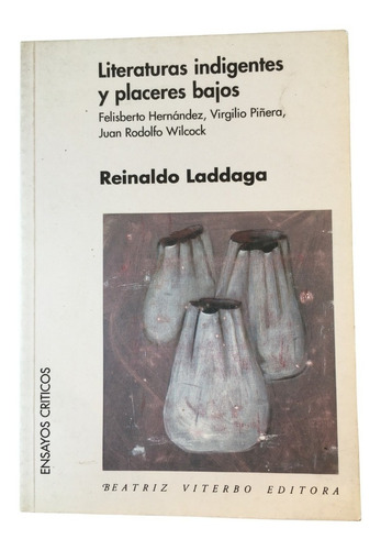 Literaturas Indigentes Placeres Laddaga Beatriz Viterbo