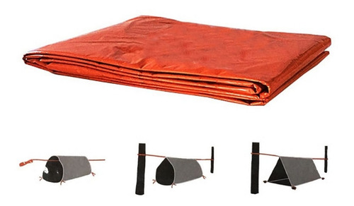 Carpa Tienda Refugio Camping Emergencia Aislante 2 Personas