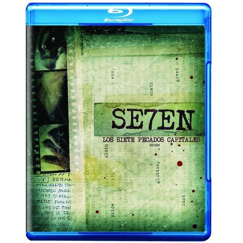 Se7en: Pecados Capitales (1995) En Blu-ray! Nuevo - Stock!