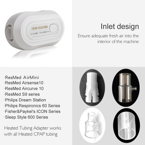 Limpiador Portátil Cpap Con Carga Usb, Mini Máquina De Limpi