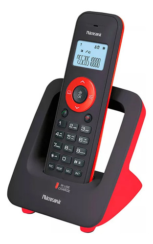 Telefono Inalambrico Microsonic Con Contestador Tel8018c-ub
