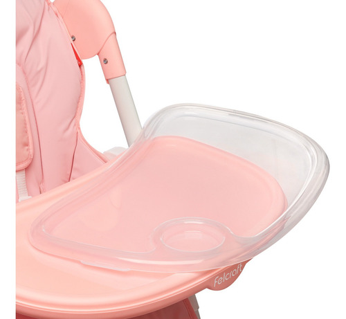 Imagen 6 de 9 de Silla De Comer Bebe Plegable Reclinable Alturas