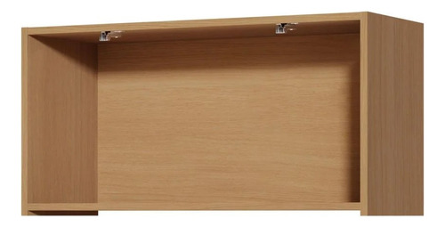 Armário De Cozinha Modular Aéreo 1 Porta 100% Mdf Simone Mendes 80c Cor Carval/offwhite