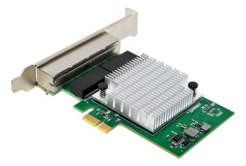 Placa De Rede Pcie X1 Realtek Rtl8111h Quad Port Rj45 Nic