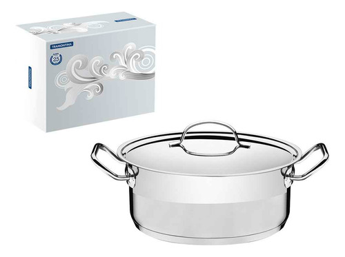 Cacerola Acero Inox. C/asas 24cm/4.7l Profesional Tramontina