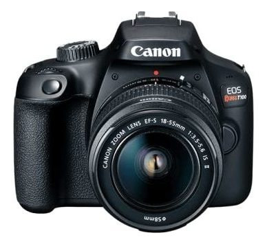 Canon Eo Rebel Camara Dslr Lente  in Ef Monitor Audifono