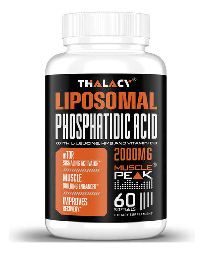 2000 Mg De Cido Fosftico Liposomal (pa) | Constructor Muscul