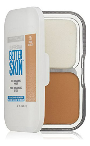 Polvo Maybelline Super Stay Better Skin, Coco, 0.32 Oz.