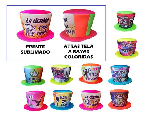 Gorros Cotillón, Cotillon, Cotillon Carioca X 64u