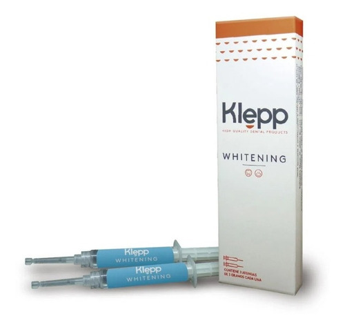 Blanqueamiento Dental Klepp Whitening 11% 2 Jeringas 3gr