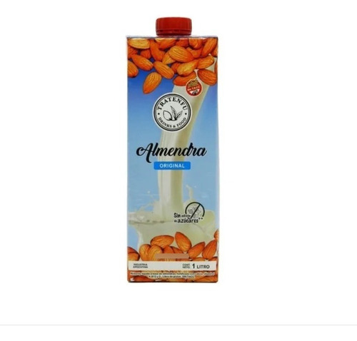 Imagen 2 de 2 de Leche De Almendras Tratenfu X 1 L