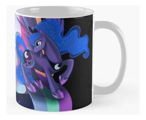 Taza Hermanas Sol Y Luna- Mlp Calidad Premium