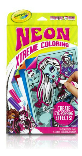 Kit Colorear Monster High Neon Extreme