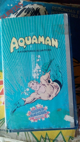 Aquaman 8 Aventuras Acuaticas Vhs Super Amigos