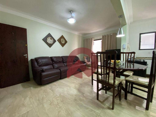 Imagem 6 de 15 de Apartamento Com 1 Dormitório À Venda, 57 M² Por R$ 218.000 - Vila Guilhermina - Praia Grande/sp - Ap3434