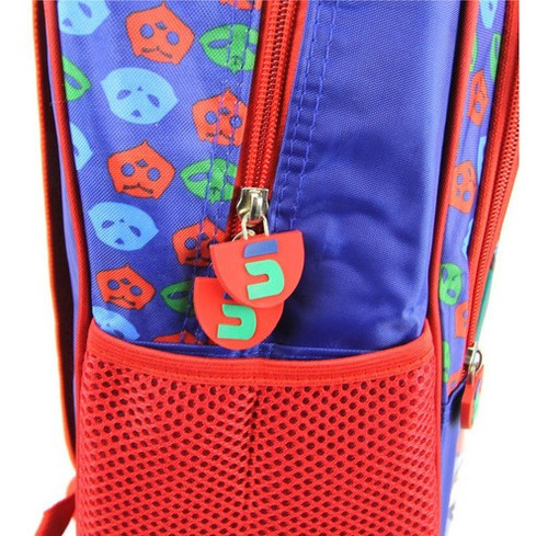 Imagem 6 de 6 de Mochila Escolar Infantil Costas Super Kids Vozz M3802 Azul