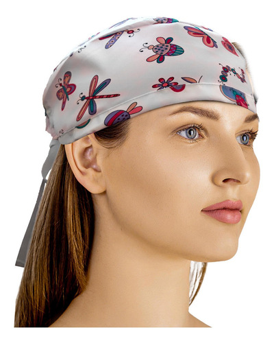 Cofia Gorro Clínico Amarre Antifluido Lavable Prim Mike`s