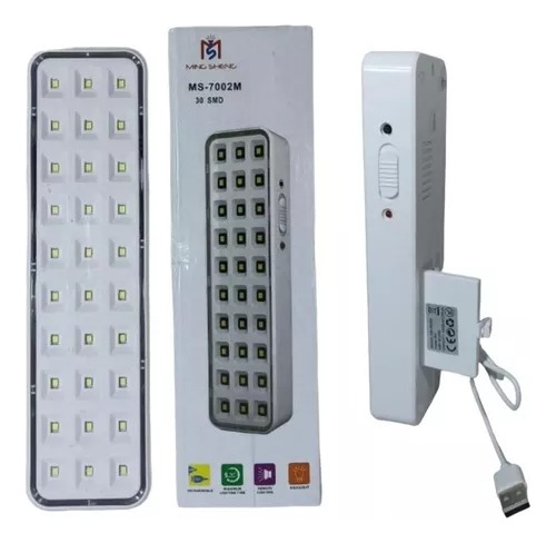 Luz De Emergencia Slt 30 Leds 15 Hs Autonomía