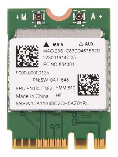 Ini Tarjeta Wifi Para Ordenador Portatil 2,4 G + 5 Adaptador