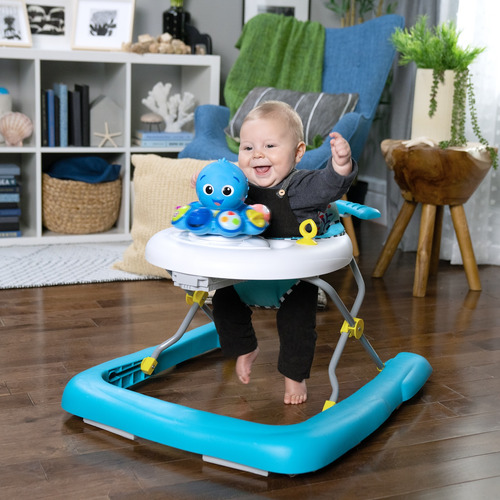 Andadera 4 En 1 Step And Twirl Opus De Baby Einstein 13107 0451-azul Cielo