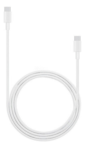 Cable Usb Huawei Usb-c A Usb-c Blanco Con Entrada Usb Tipo C Salida Tipo C