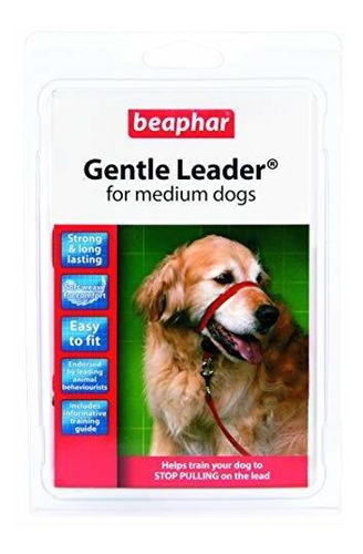 Beaphar Gentle Leader Rojo Mediano.