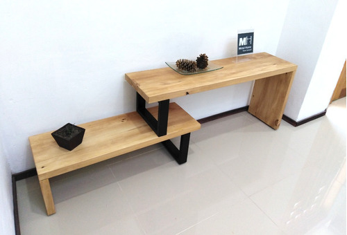 Mesa De Tv Estilo Industrial Escandinava