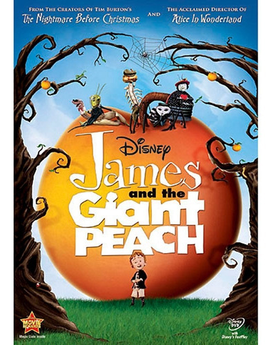 Dvd James And The Giant Peach / Jim Y El Durazno Gigante