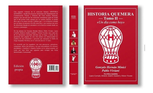 Imagen 3 de 5 de Libro Historia Quemera; Tomo 2: «un Día Como Hoy»