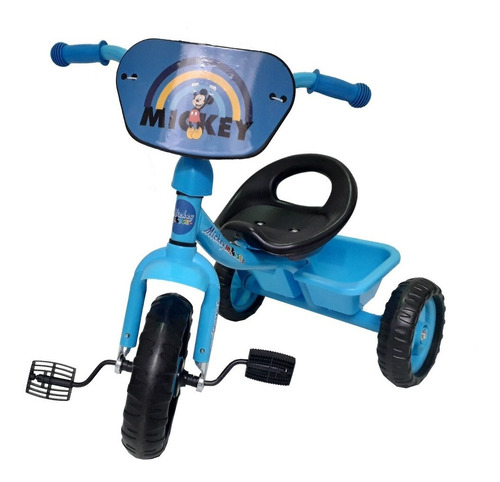 Triciclo Infantil Disney Frozen Marvel Fácil Armado Canasto