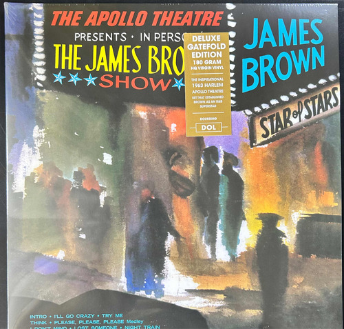 Disco Vinilo James Brown Live' Atthe Apollo