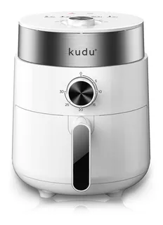 Freidora de aire Kudu Air Fryer KU-AF1200 de 2.6L color blanco 220V