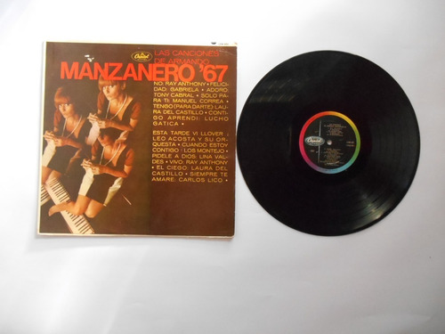 Lp Vinilo Armando Manzanero Las Canciones Manzanero 67 Mexic