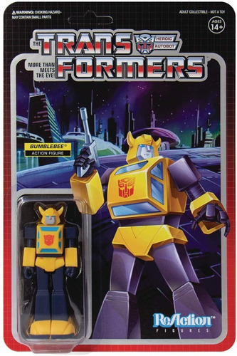 Bumblebbe - Transformers Super 7 Reaction Tooys