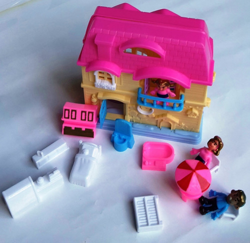 Imagen 3 de 5 de Mini Casita De Juguete Con Accesorios