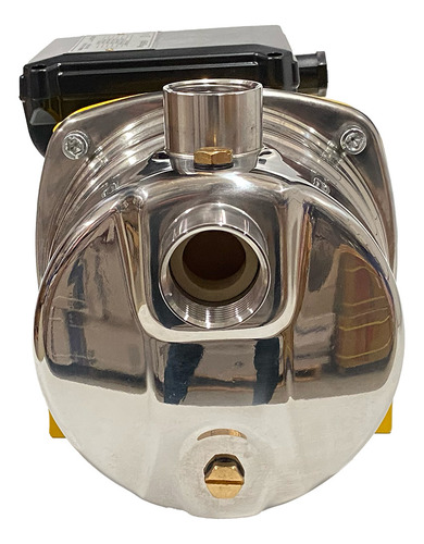 Bomba tipo jet periferica 1/2 Parazzini JETS60 color amarillo 127V 60Hz monofásica