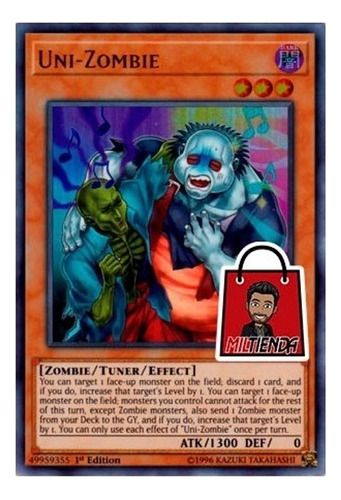 Uni-zombie - Ultra Rare - Miltienda - Yugioh