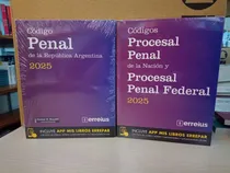 Comprar Combo Codigo Penal + Codigo Procesal Penal + Penal Federal 