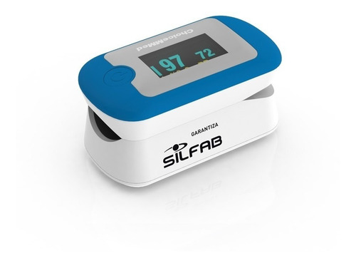 Oximetro Silfab Digital Saturometro De Pulso Adulto Curva