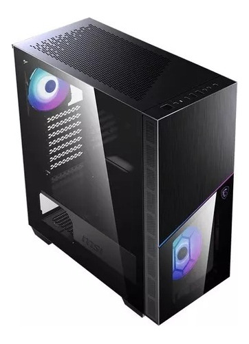 Gabinete Gamer Msi Mpg Sekira 100r 4x120mm Argb Mid Tower
