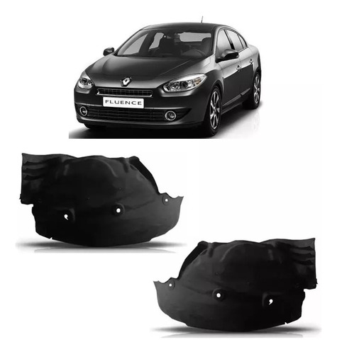 Parabarro Fluence Dianteiro/dianteiro 10 11 12 13 14 15 Par