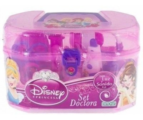 Set Doctora Princesas Con Luz Y Sonido Ditoys Original