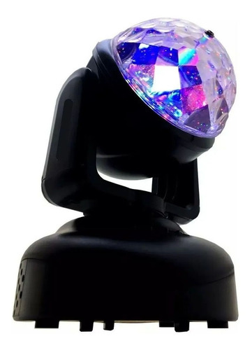 Imagem 3 de 6 de Moving Mini Head Led Rgb Bola Maluca Festa Iluminação Hl-080