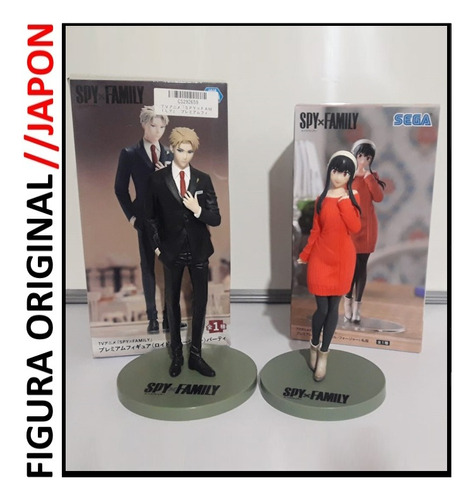 Figuras Spy X Family - Yor Forger Y Loid Forger - Sega - Jp