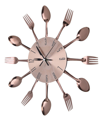 Reloj De Pared Para Cocina, Cubiertos Multiusos, Utensilio D