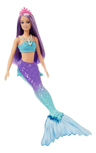 Barbie Sirena Morada Mattel