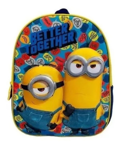 Mochila 3d Minions Modelo 2