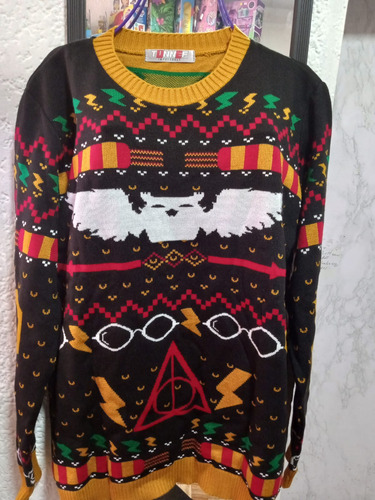Ugly Sweater Suéter Navideño Personajes Animados